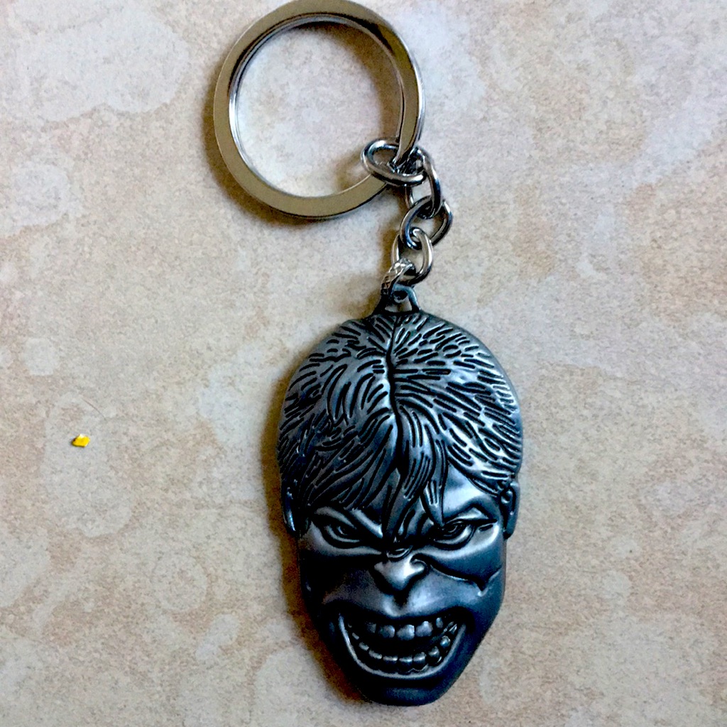 Incredible Hulk Metal Keychain